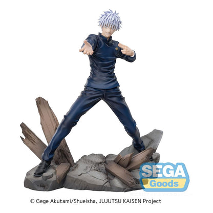 Jujutsu Kaisen Inventario oculto/muerte prematura Luminasta PVC Estatua Satoru Gojo Fierce Battle 18 cm