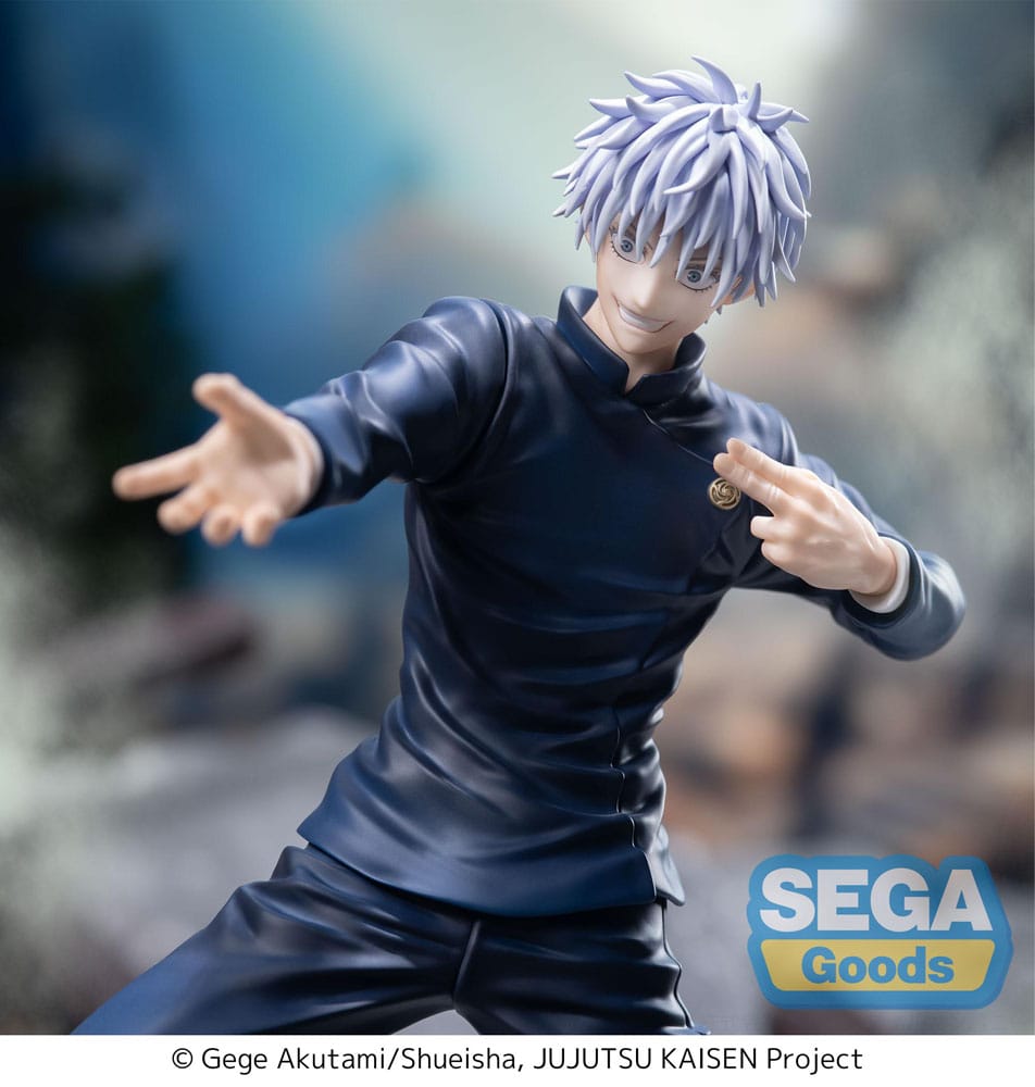 Jujutsu Kaisen Inventario oculto/muerte prematura Luminasta PVC Estatua Satoru Gojo Fierce Battle 18 cm