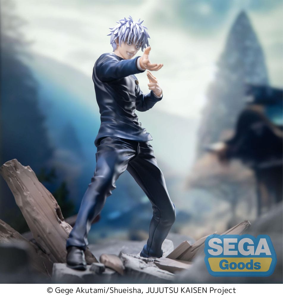 Jujutsu Kaisen Inventario oculto/muerte prematura Luminasta PVC Estatua Satoru Gojo Fierce Battle 18 cm