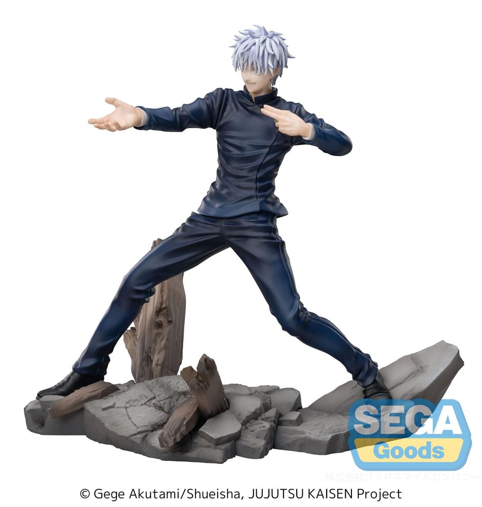 Jujutsu Kaisen Inventario oculto/muerte prematura Luminasta PVC Estatua Satoru Gojo Fierce Battle 18 cm