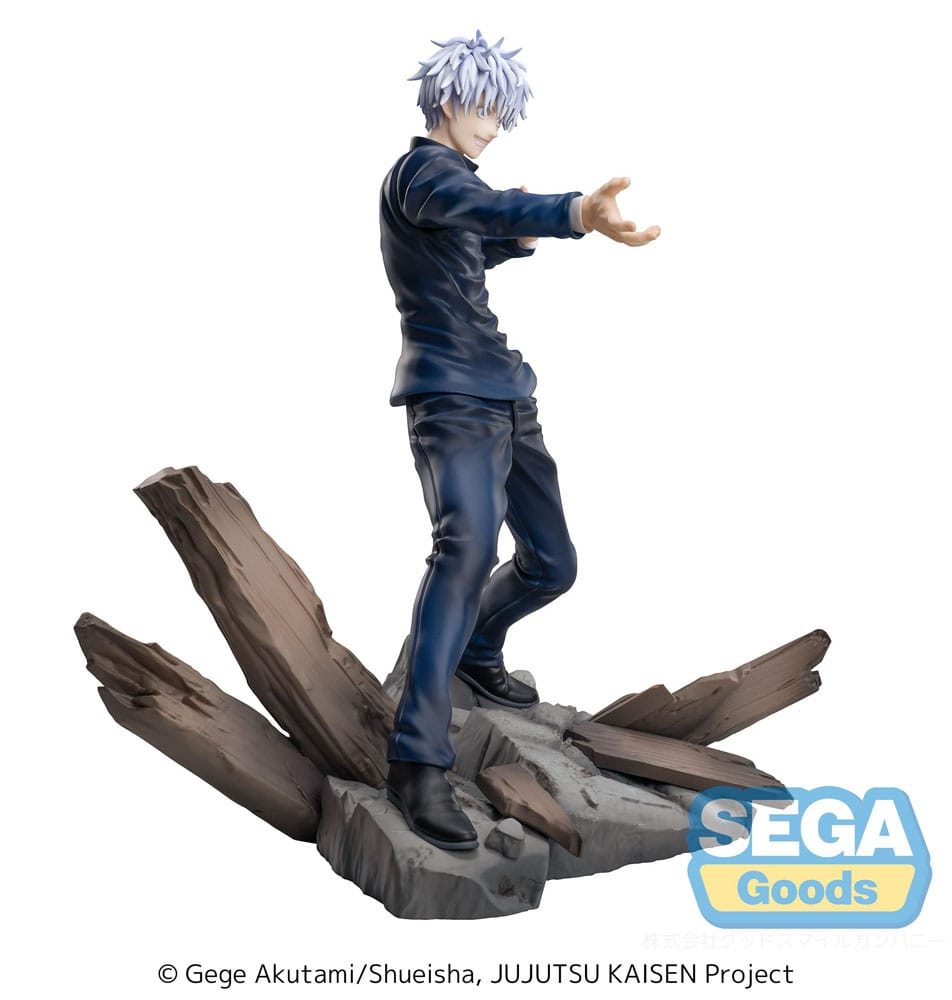 Jujutsu Kaisen Inventario oculto/muerte prematura Luminasta PVC Estatua Satoru Gojo Fierce Battle 18 cm