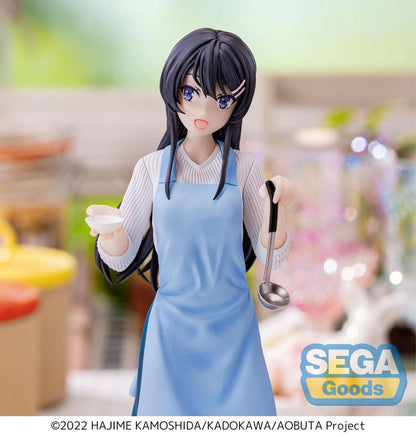 Rascal no sueña con Bunny Girl Senpai Luminasta Estatua PVC Mai Sakurajima Apron 14 CM