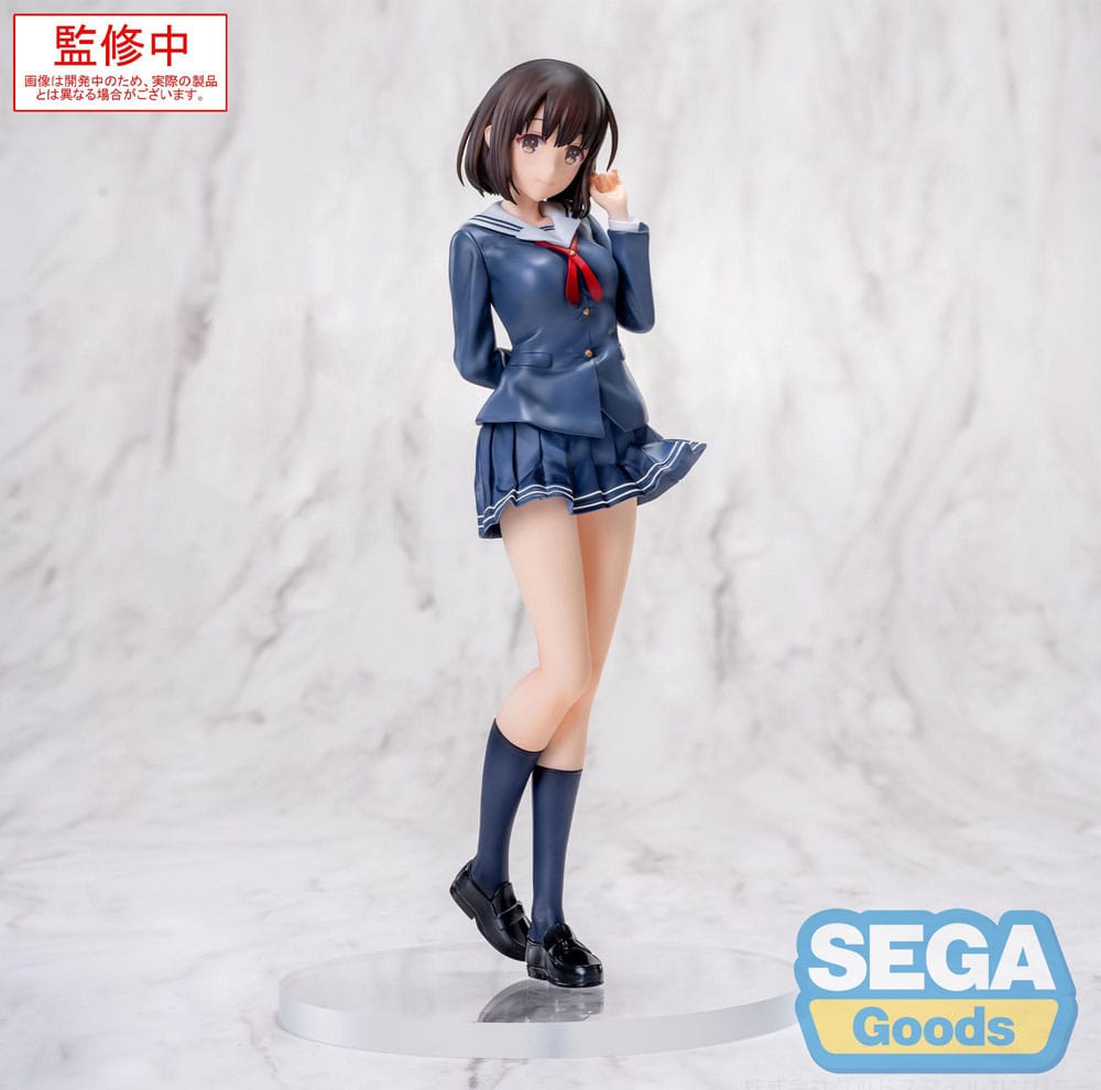 Saekano la película: final Estatua de PVC Luminasta Megumi Kato Uniforme Ver. 22cm