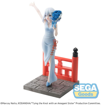 Atar el nudo con una estatua de PVC de PVC de Luminasta Luminasta Amagami.