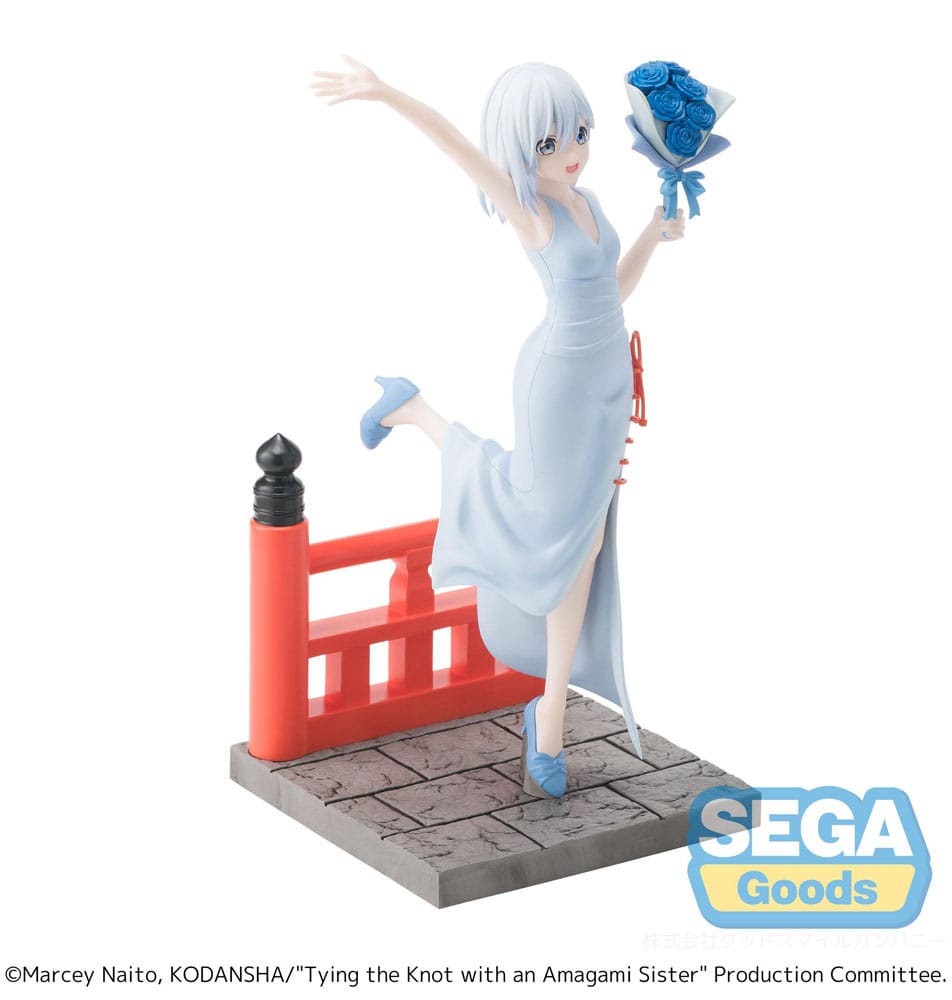 Atar el nudo con una estatua de PVC de PVC de Luminasta Luminasta Amagami.