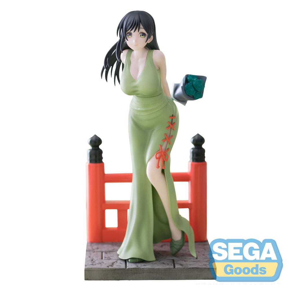 Atar el nudo con una estatua de PVC hermana de Amagami Luminasta yae amagami 20 cm