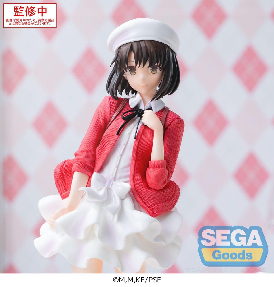 Saekano la película: final Estatua de PVC Luminasta Megumi Kato ropa de civil Ver. 22cm