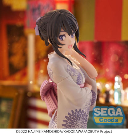 Rascal no sueña con la conejita Senpai Luminasta Estatua de PVC Mai Sakurajima Yukata 22 cm