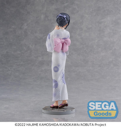 Rascal no sueña con la conejita Senpai Luminasta Estatua de PVC Mai Sakurajima Yukata 22 cm