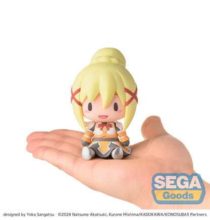 Konosuba Guds velsignelse over denne fantastiske verden! 3 Fuwa Petit Chibi Figur Mørke 8 cm