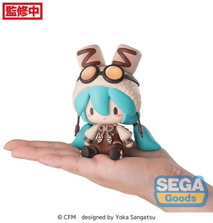 Character Vocal Series 01: Hatsune Miku Fuwa Petit Chibi Figur Hatsune Miku Marshmallow Hot Cocoa 10 cm