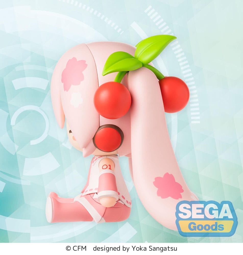 Character Vocal Series 01: Hatsune Miku Fuwa Petit Chibi Figur Sakura Miku 8 cm