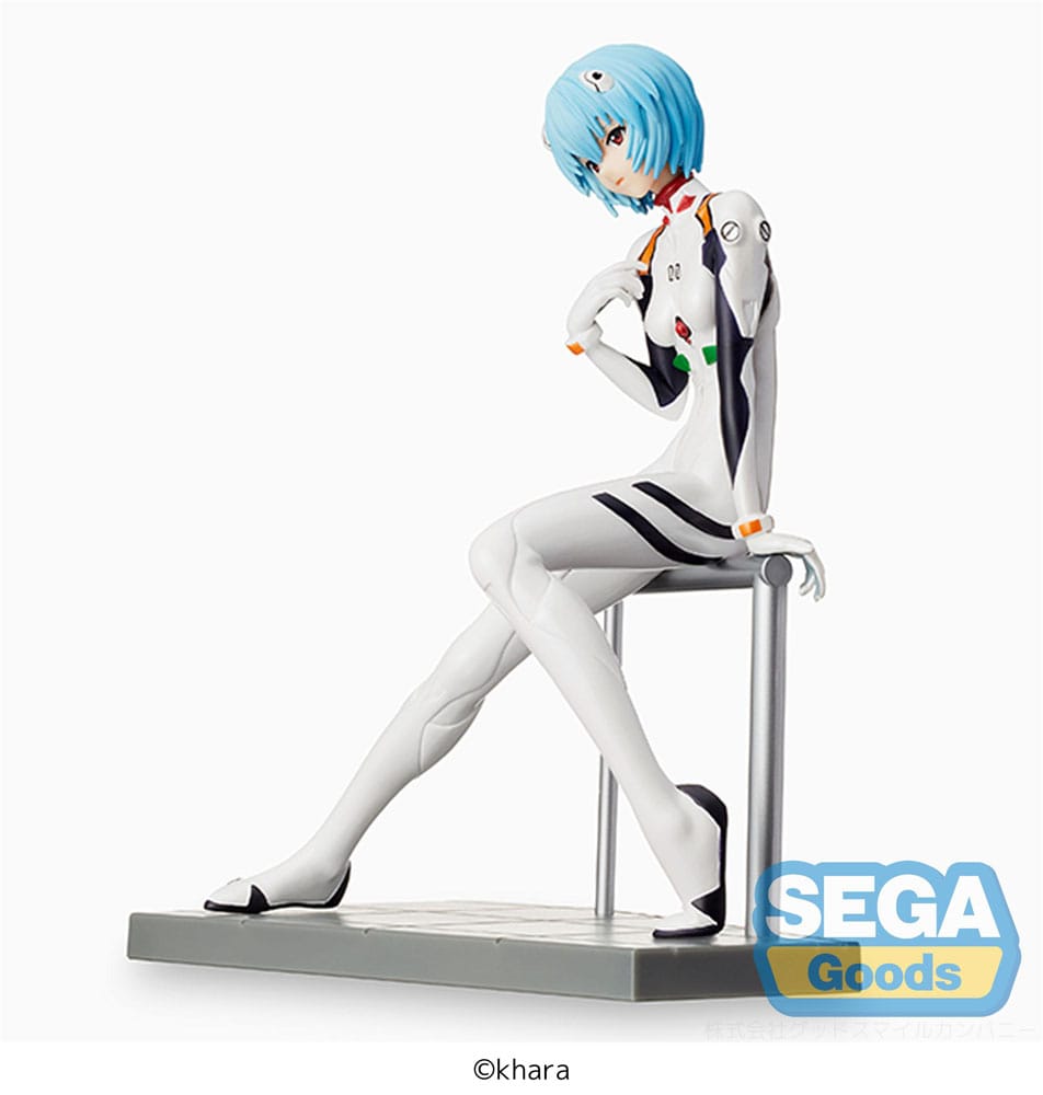Evangelion: Yeni Tiyatro Sürümü LPM PVC Heykeli Rei Ayanami 17 cm