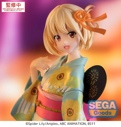 Lycoris Recoil Luminasta Statua in PVC Chisato Nishikigi Festival in Yukata 19 cm