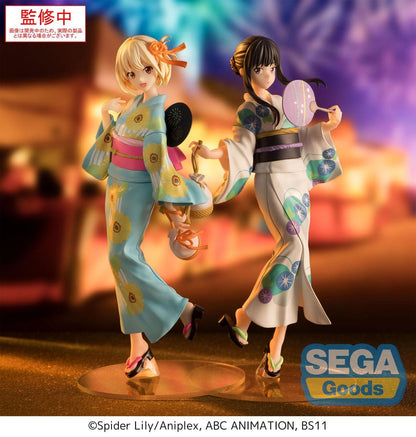 Lycoris Recoil Luminasta Statua in PVC Takina Inoue Festival in Yukata 19 cm