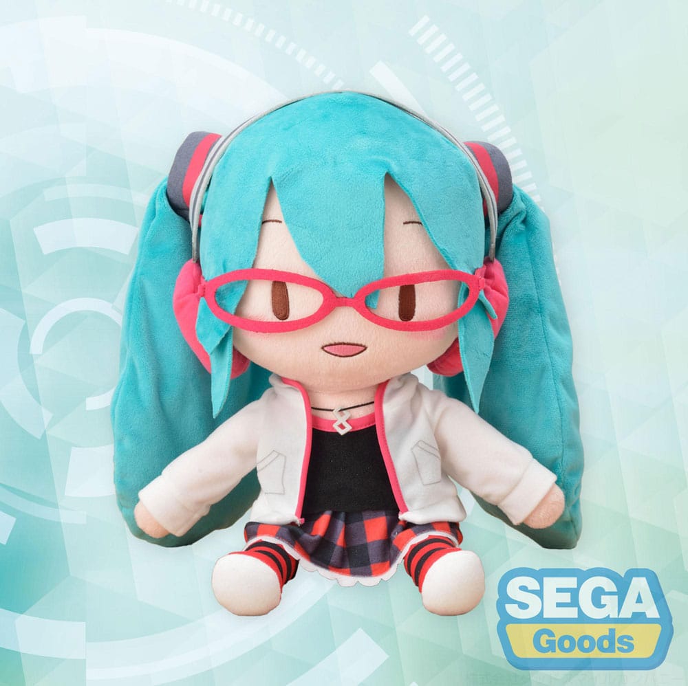 Hatsune Miku Project Diva Arcade Future Tone Fuwa Petit Plysfigur Hatsune Miku Natural LL 30 cm