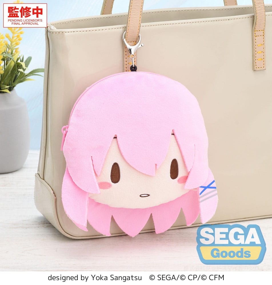 Hatsune Miku: ¡Escenario colorido! Llavero Peluche Megurine Luka Escuela Sekai 15 cm