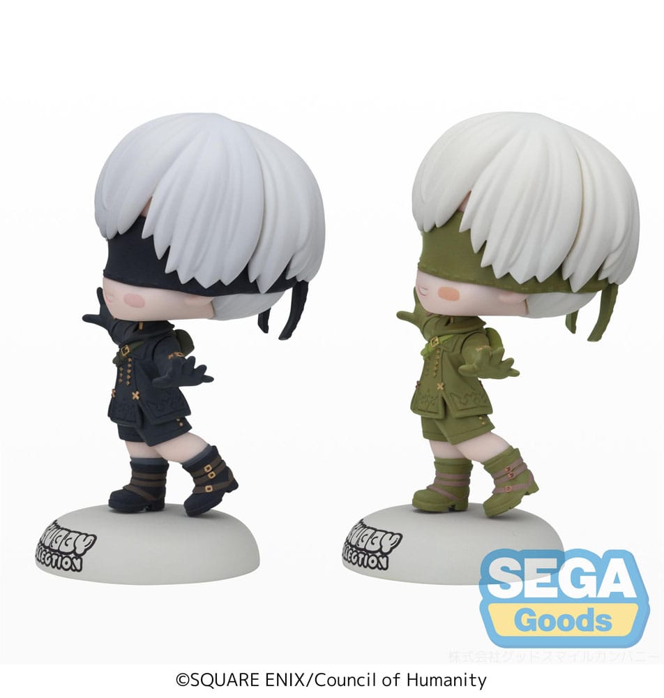 Nier: Automata Chubby Collection PVC Status Petit figura Nier: Automata Ver1.1A 9S (EX) 7 cm