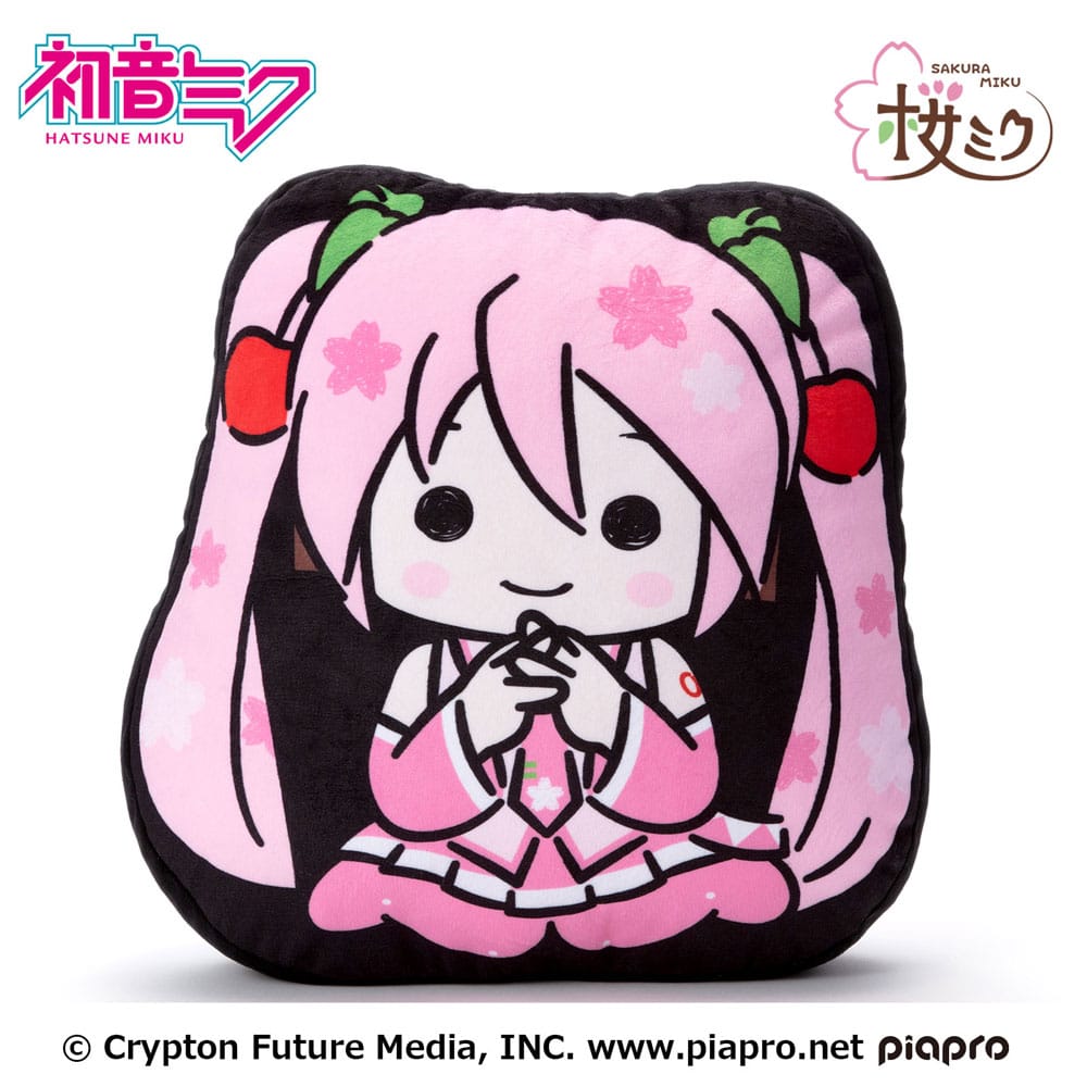 Hatsune Miku 2d Plush Figur Sakura Miku 34 cm