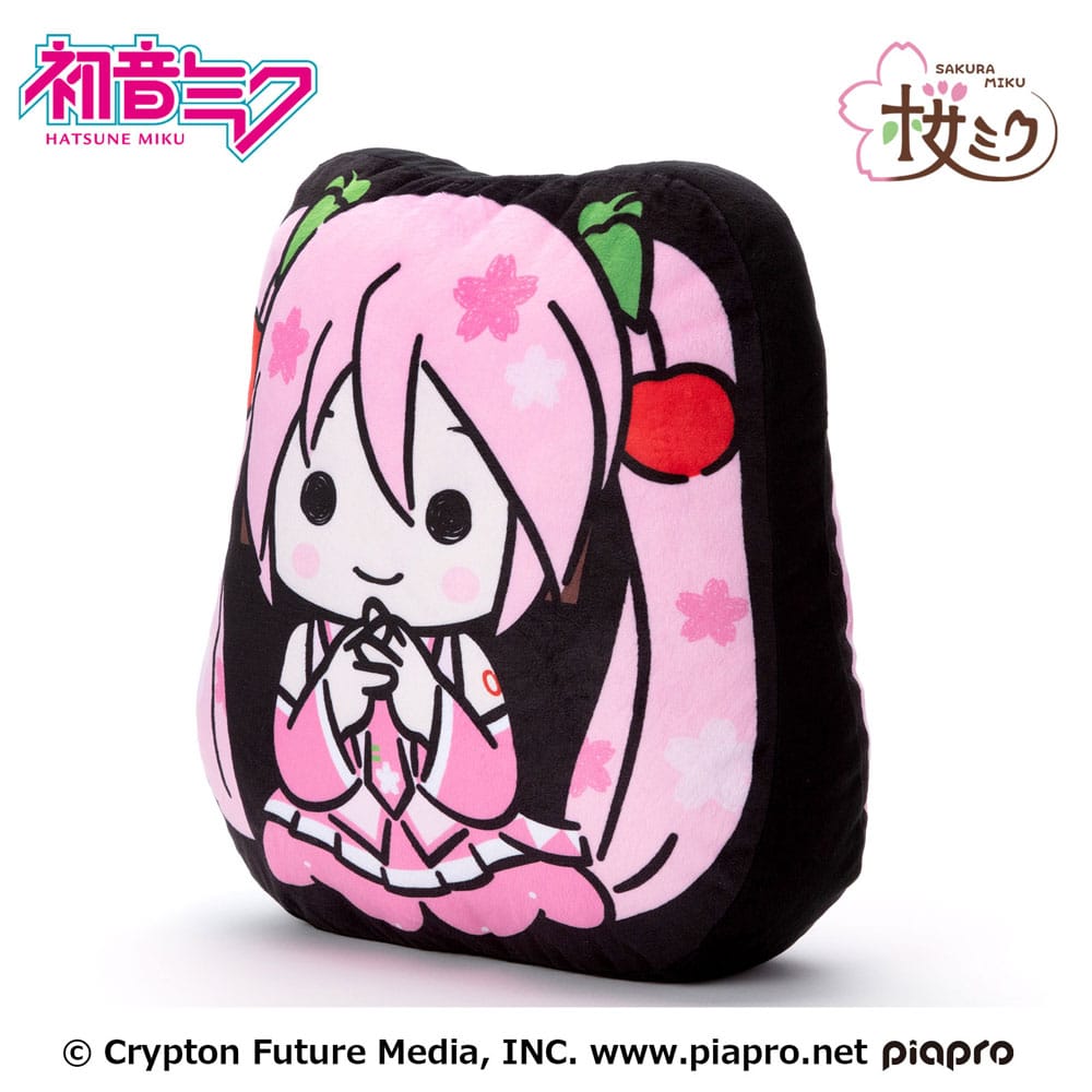 Hatsune Miku 2d Plush Figur Sakura Miku 34 cm