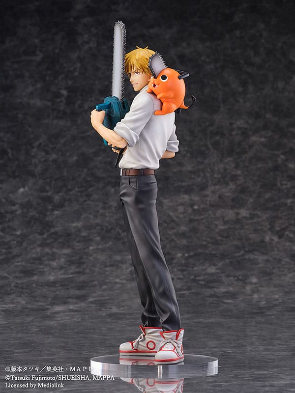 Chainsaw Man S-Fire PVC Statue 1/7 Denji & Pochita 24 cm