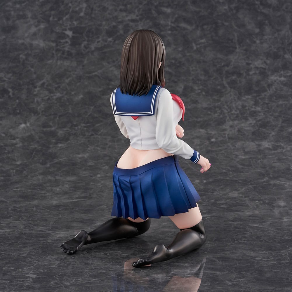 Tomoe Sasamori İllüstrasyon PVC heykeli Aoi Shirasagi 20 cm