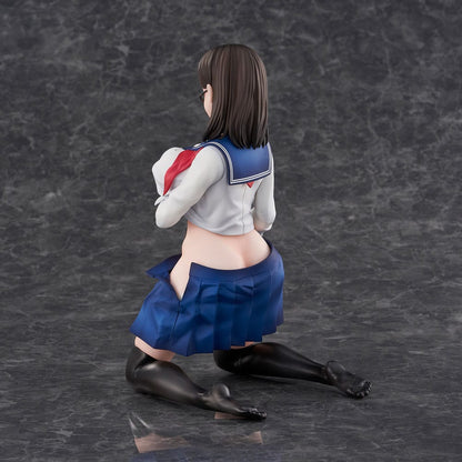 Tomoe Sasamori İllüstrasyon PVC heykeli Aoi Shirasagi 20 cm