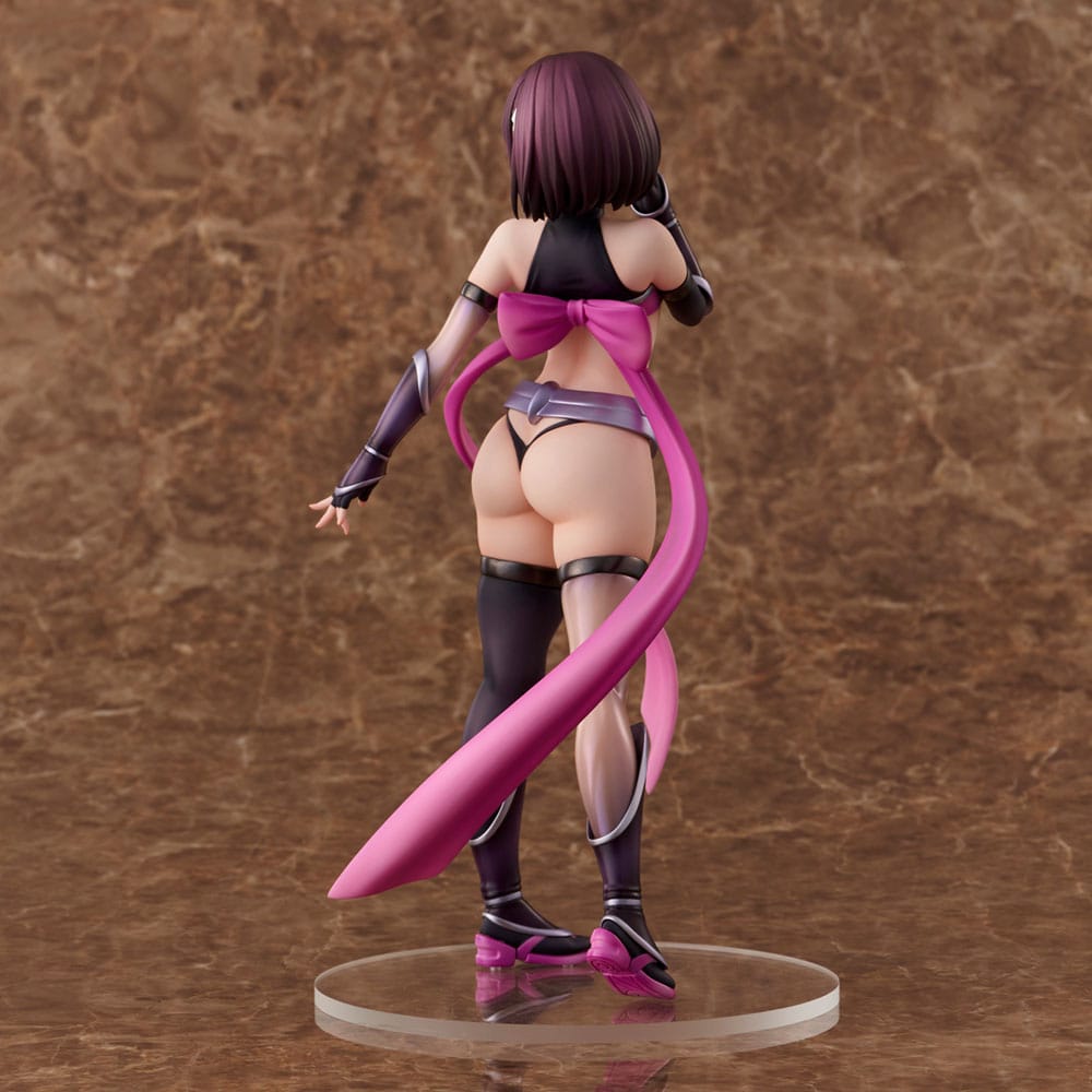 Ayakashi Triangle Statue PVC Suzu Kanade Purification Ninja costume Ver. 25 cm