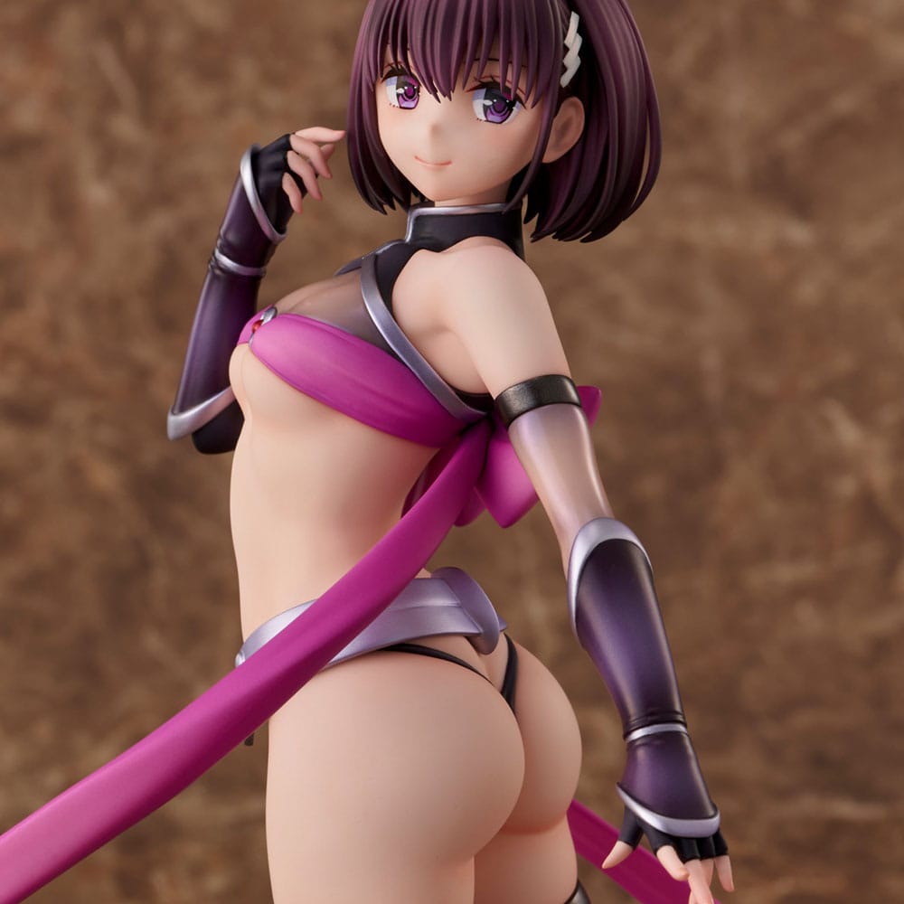 Ayakashi Triangle Statue PVC Suzu Kanade Purification Ninja costume Ver. 25 cm