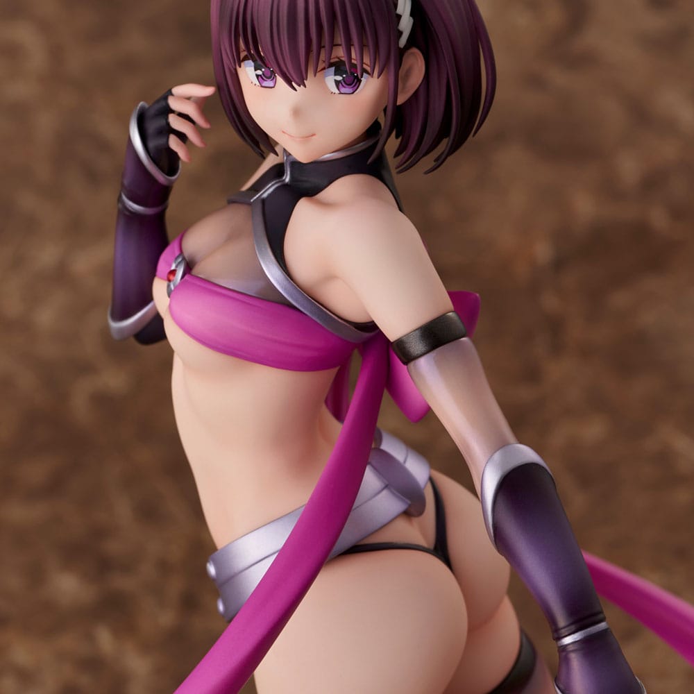 Ayakashi Triangle Statue PVC Suzu Kanade Purification Ninja costume Ver. 25 cm