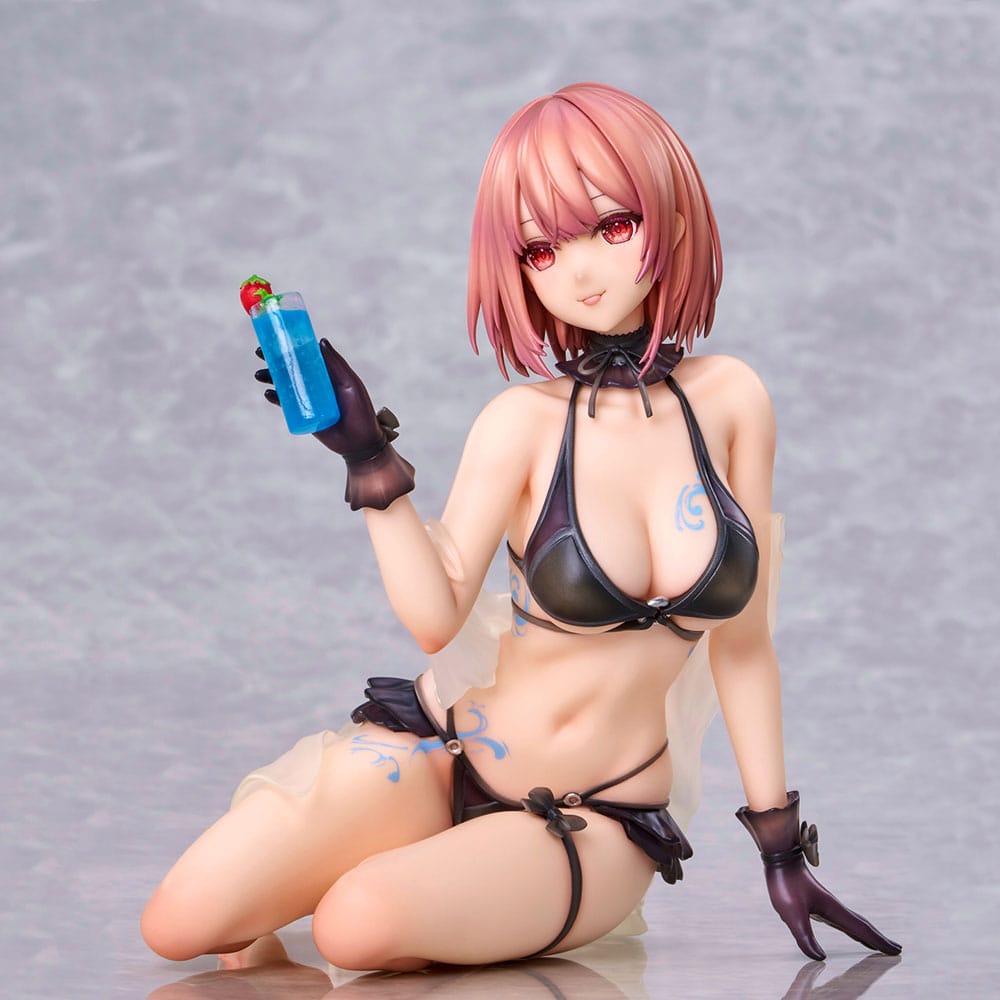 Original Character PVC Statue necömi Illustration Endnu en drink til ferien 13 cm