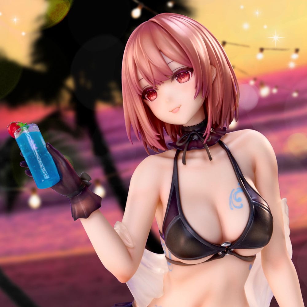 Original Character PVC Statue necömi Illustration Endnu en drink til ferien 13 cm