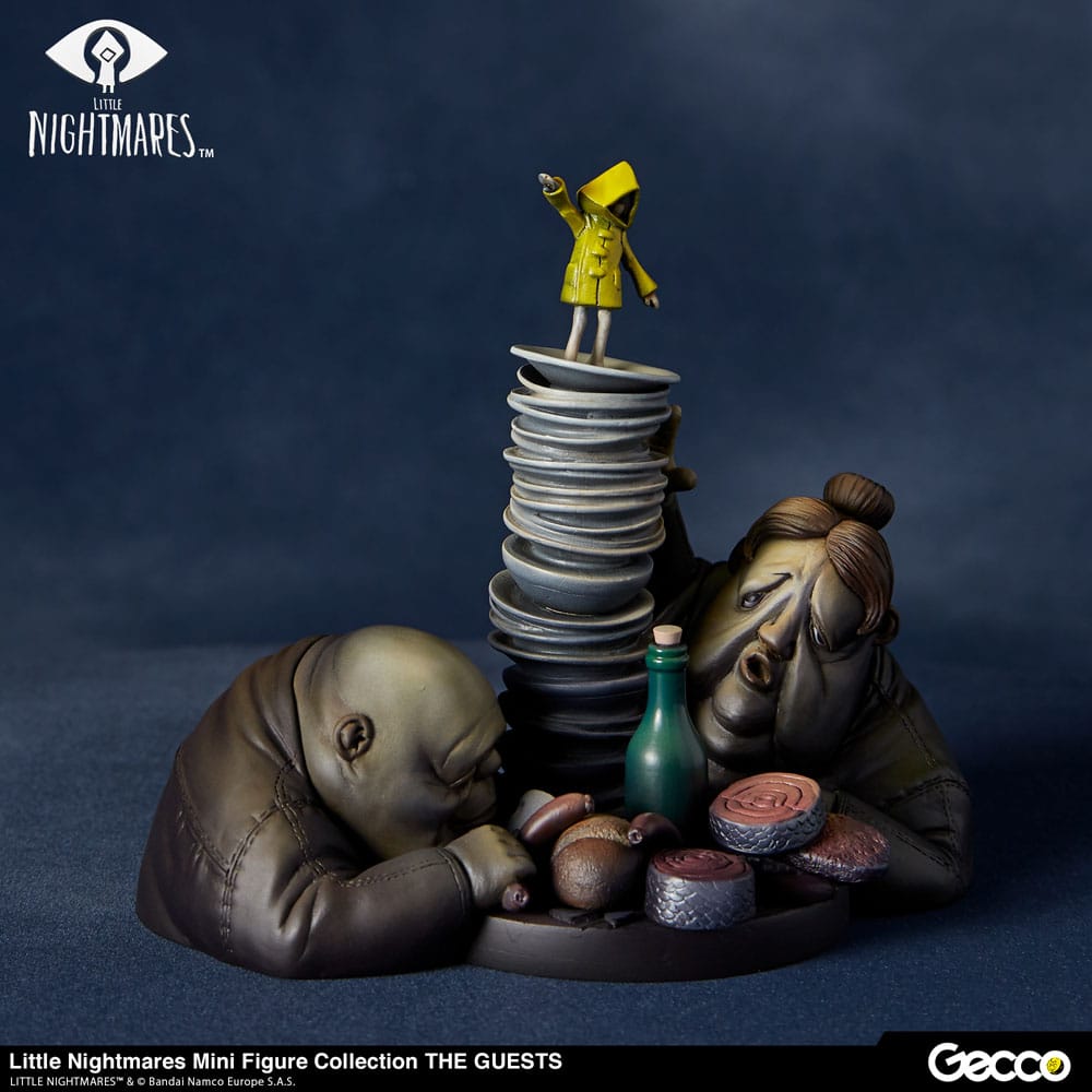 Little Nightmares standbeeld PVC De gasten 8 cm