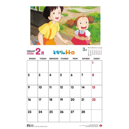 My Neighbor Totoro Kalender 2026 *Engelse versie*