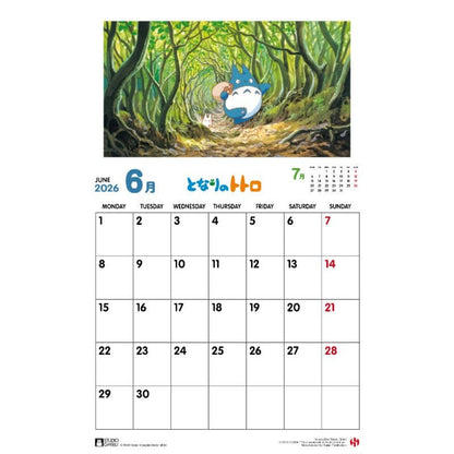 My Neighbor Totoro Kalender 2026 *Engelse versie*