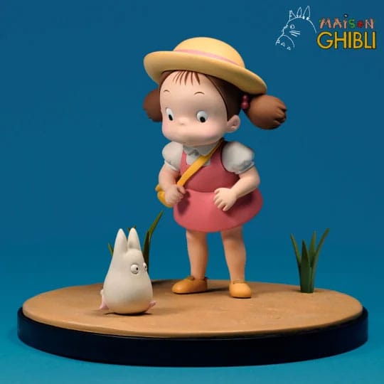 Min nabo Totoro Statue Mei og Little Totoro 14 cm