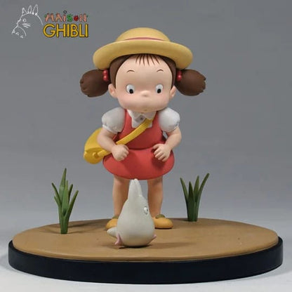 Min nabo Totoro Statue Mei og Little Totoro 14 cm