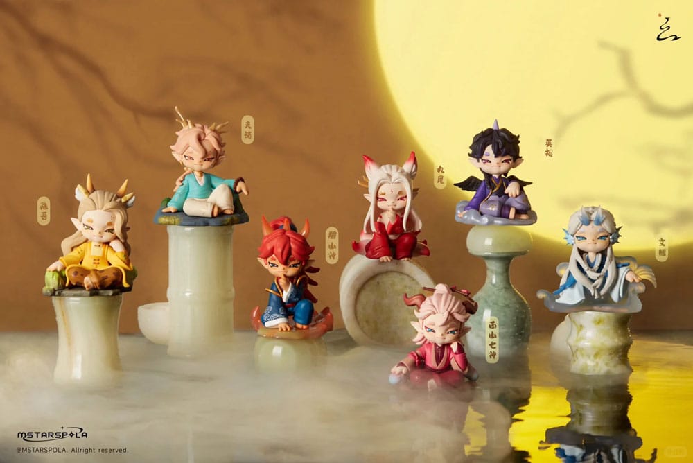 Figuras Originales Character Trading Buscando Montañas y Mares, Estrellas 9 cm Surtido (6)
