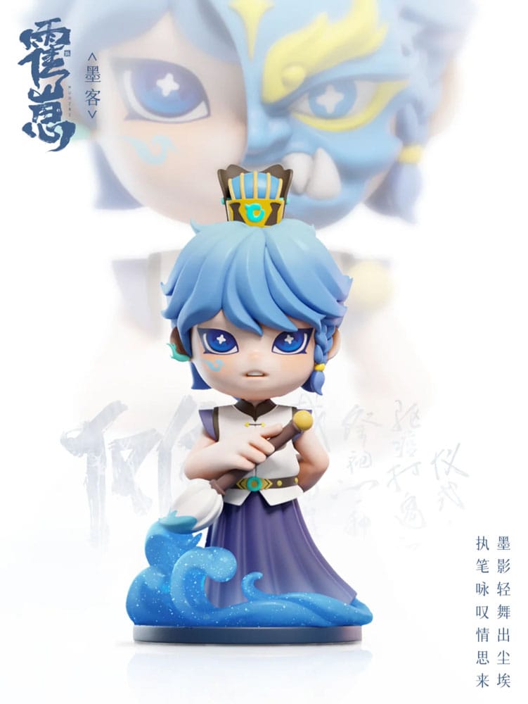 Figuras comerciales de personajes originales Huozai Wusheng Group Portrait Series 8 cm Surtido (6)