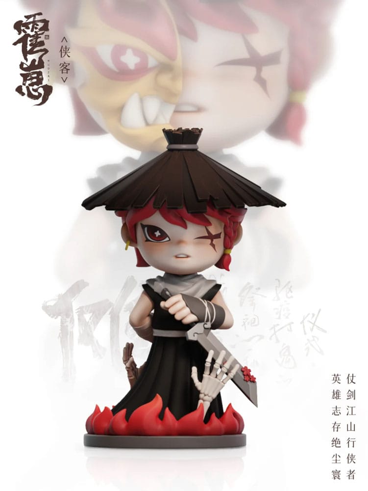 Figuras comerciales de personajes originales Huozai Wusheng Group Portrait Series 8 cm Surtido (6)
