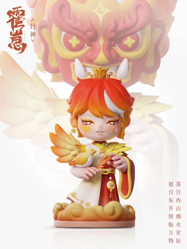 Figuras comerciales de personajes originales Huozai Wusheng Group Portrait Series 8 cm Surtido (6)