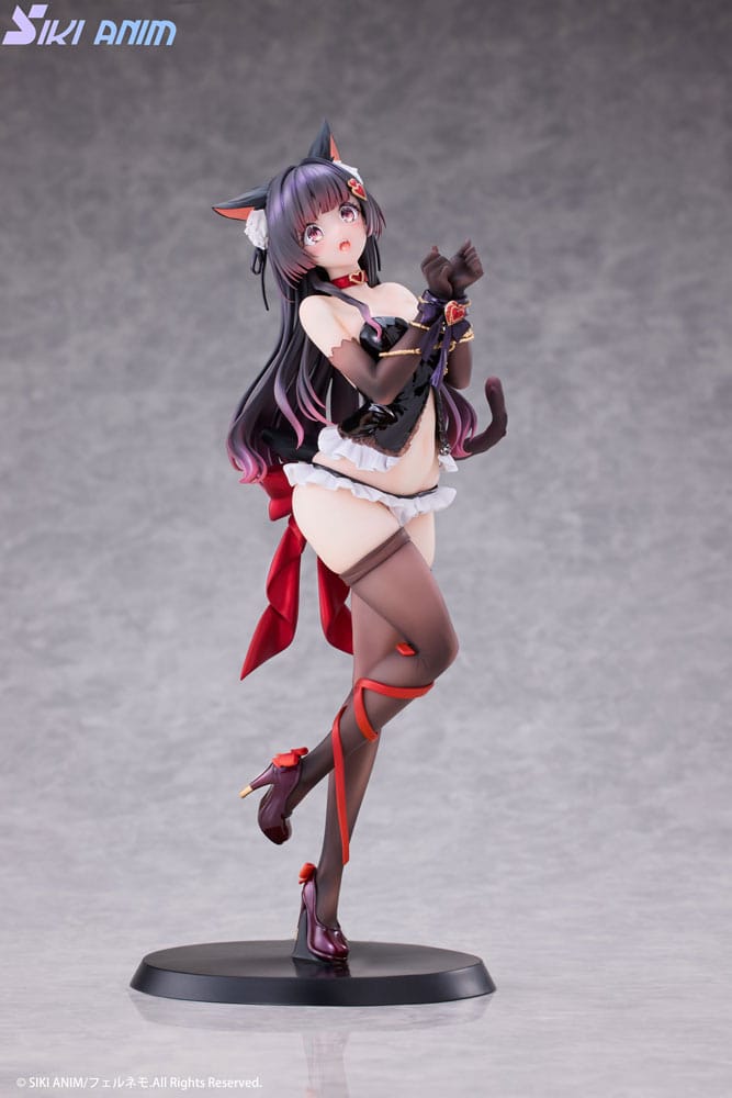 Originalni znak PVC status 1/7 Shibarare Cat Ruhuna-chan Deluxe Edition 26 cm