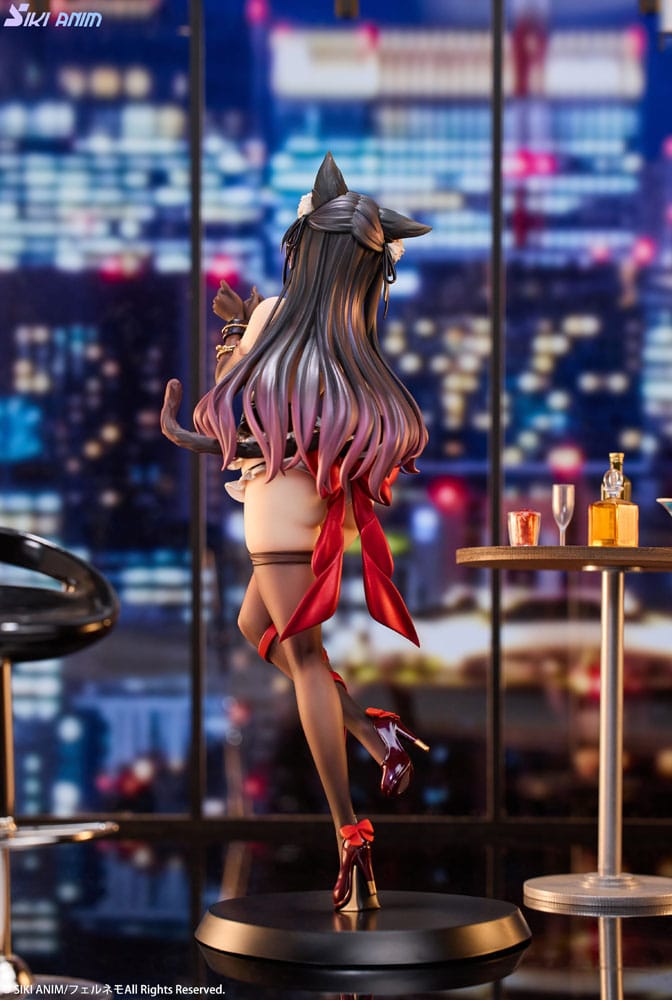 Originalni znak PVC status 1/7 Shibarare Cat Ruhuna-chan Deluxe Edition 26 cm