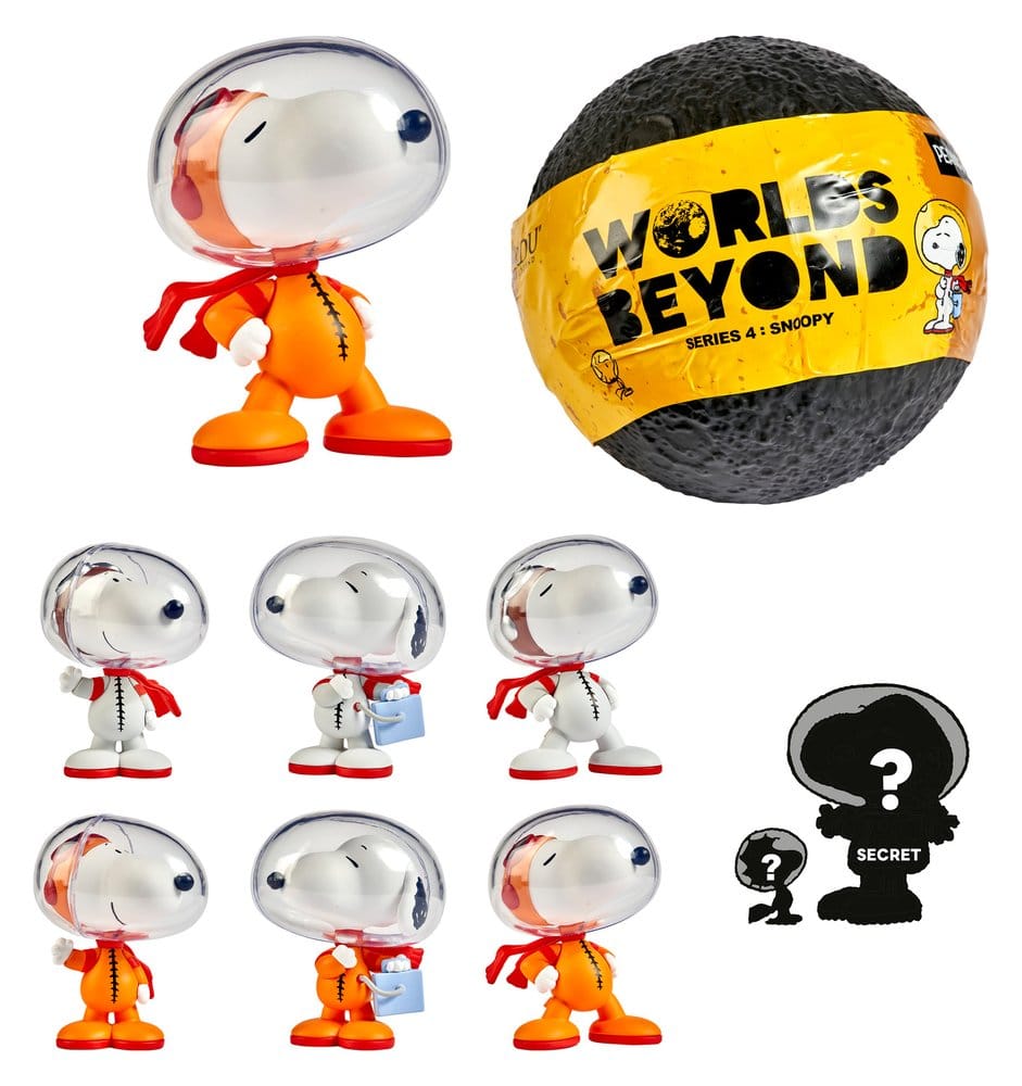 Peanuts Figures Worlds Beyond Snoopy Kapseldisplay (6)