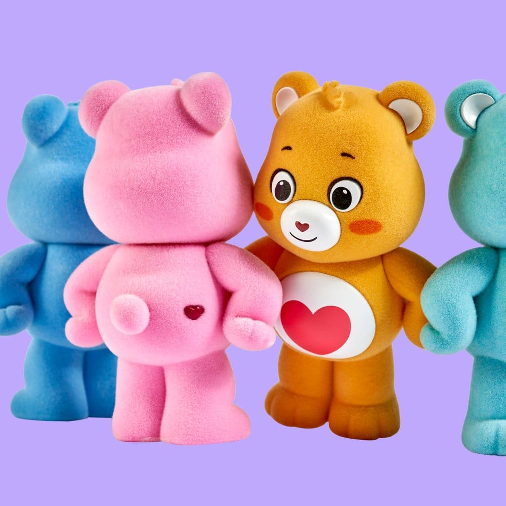 Care Bears flockade figurer Lås upp Magic 8 cm Blind Box Display (8)