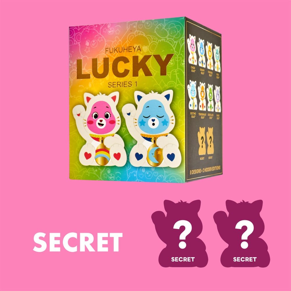 Care Bears Plüschfiguren Fukuheya 8 cm Blind Box Display (8)