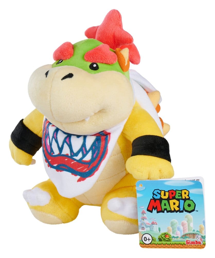 Super Mario Peluche Bowser Jr. 22 cm