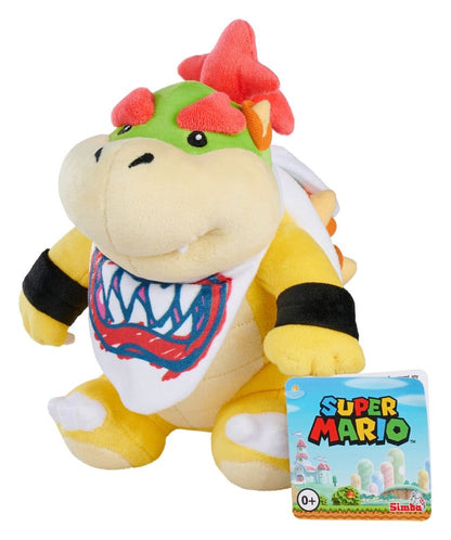 Super Mario Peluche Bowser Jr. 22 cm