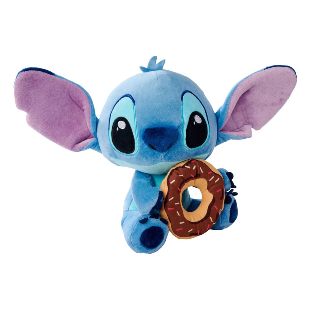 Lilo & Stitch Plush figuursteek met donut 25 cm