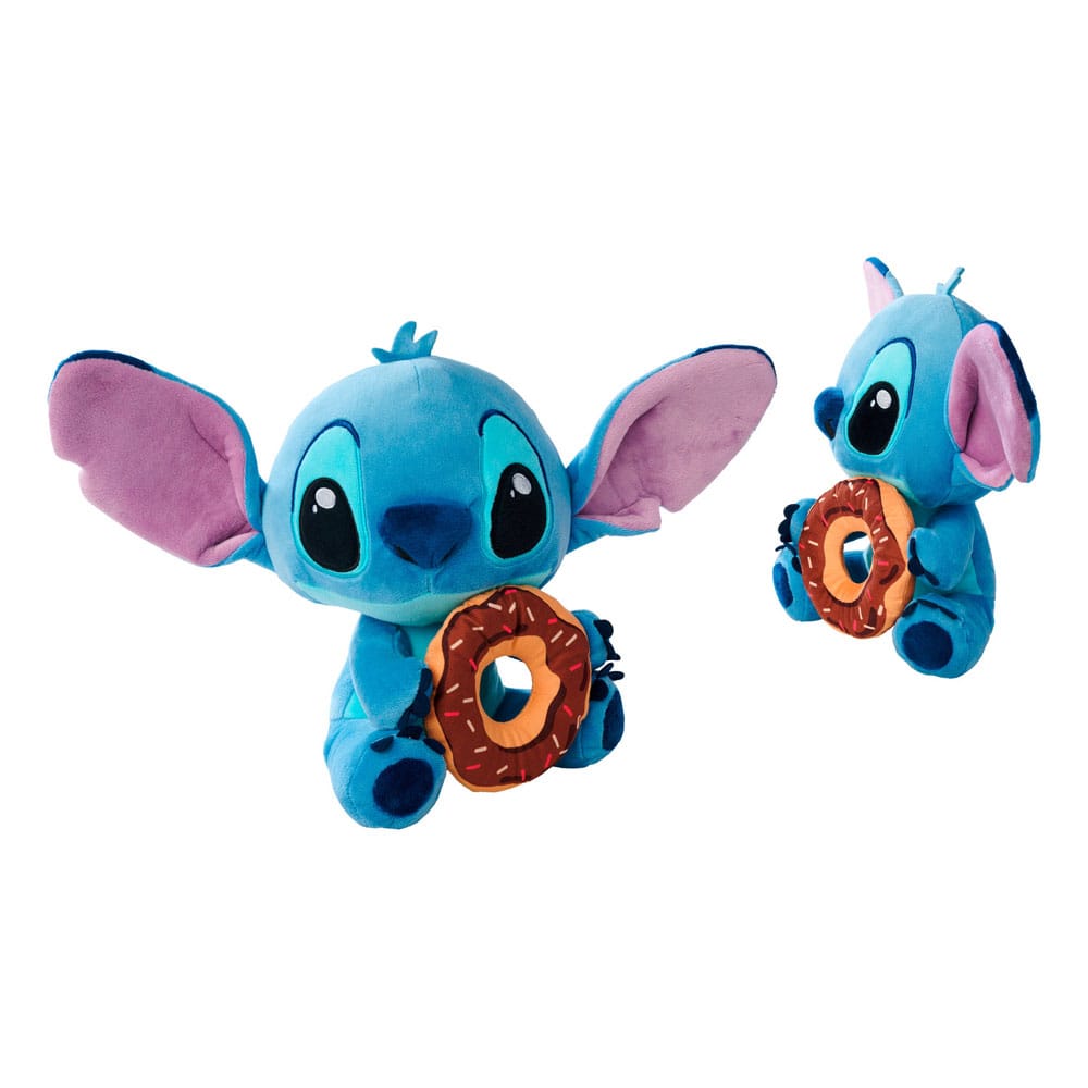 Lilo & Stitch Plush figuursteek met donut 25 cm
